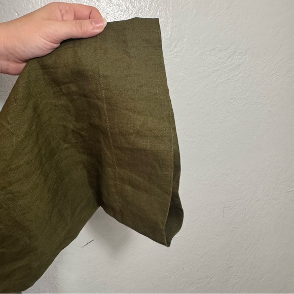 Quince 100% European Linen Square Neck Jumpsuit - Picture 12 of 16